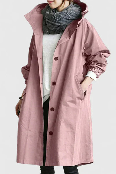 Astrida™ | Comfortable Long Collared Coat