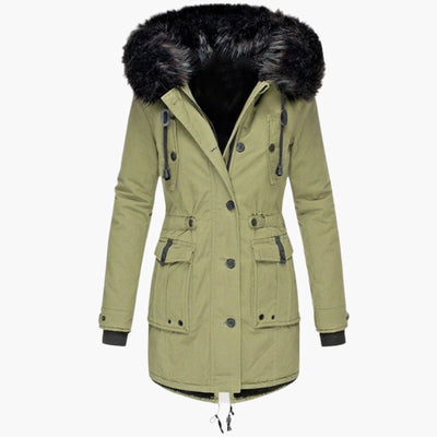 Charlotte - Warm Hooded Coat