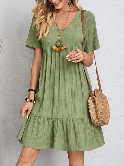 Lisa - V-neck dress for women