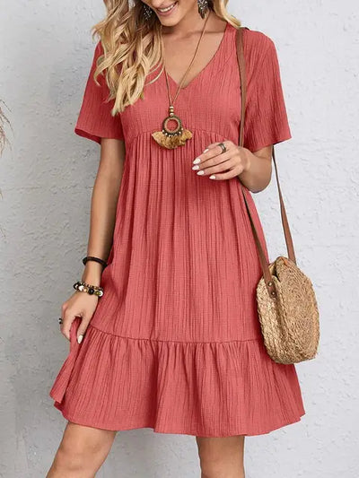 Lisa - V-neck dress for women