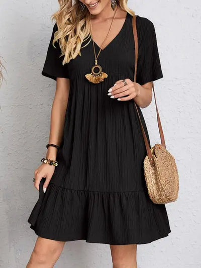 Lisa - V-neck dress for women