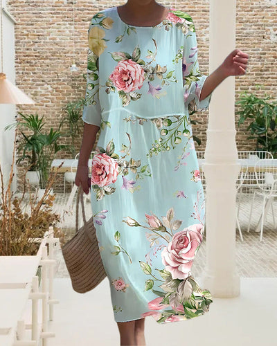 FRANKIE | ELEGANT FLORAL DRESS SALE