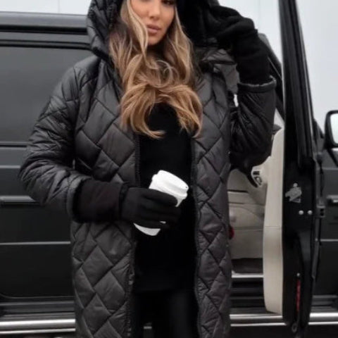 ELYSIA™ | Hooded Winter Puffer Coat
