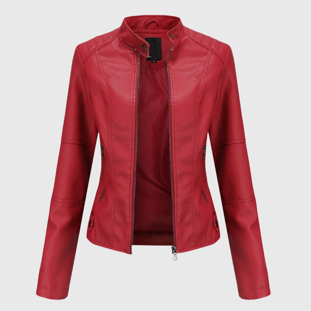 Brynne™ | Chic Women's Leather Jacket