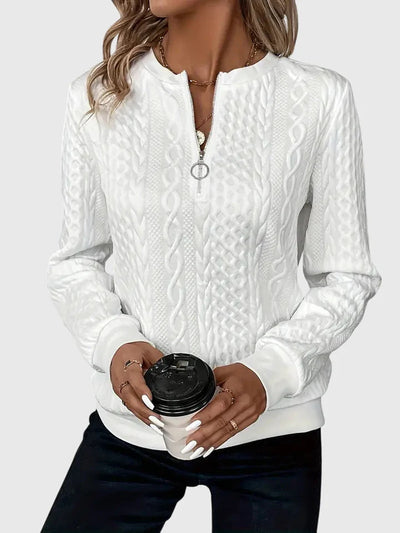 Cynara™ | Sweater with Zipper