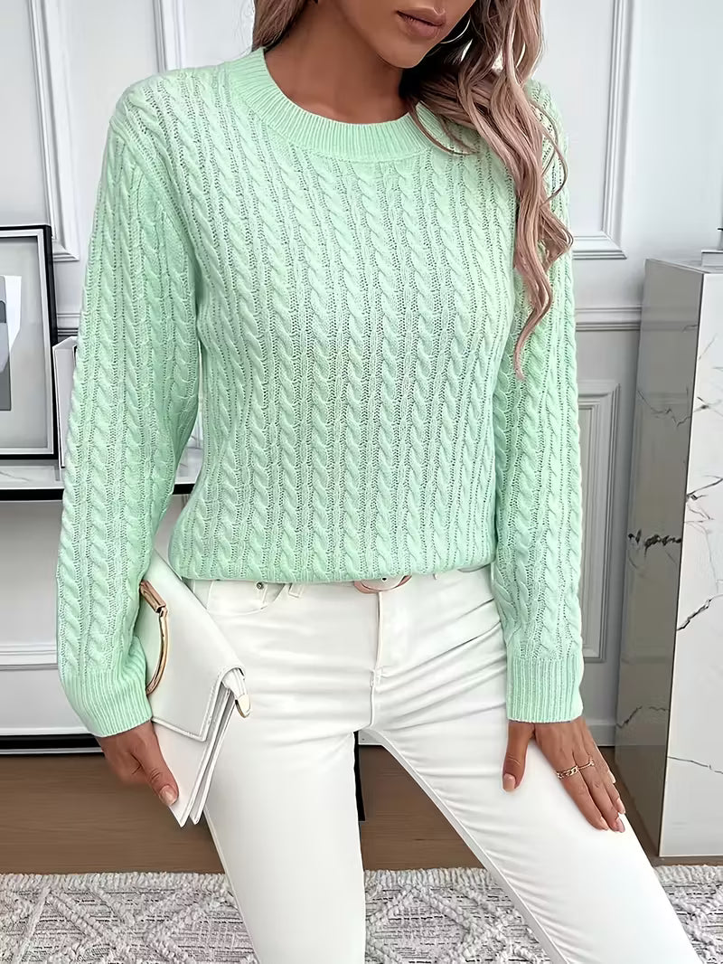 Aleira™ | Comfortable Soft Knit Sweater