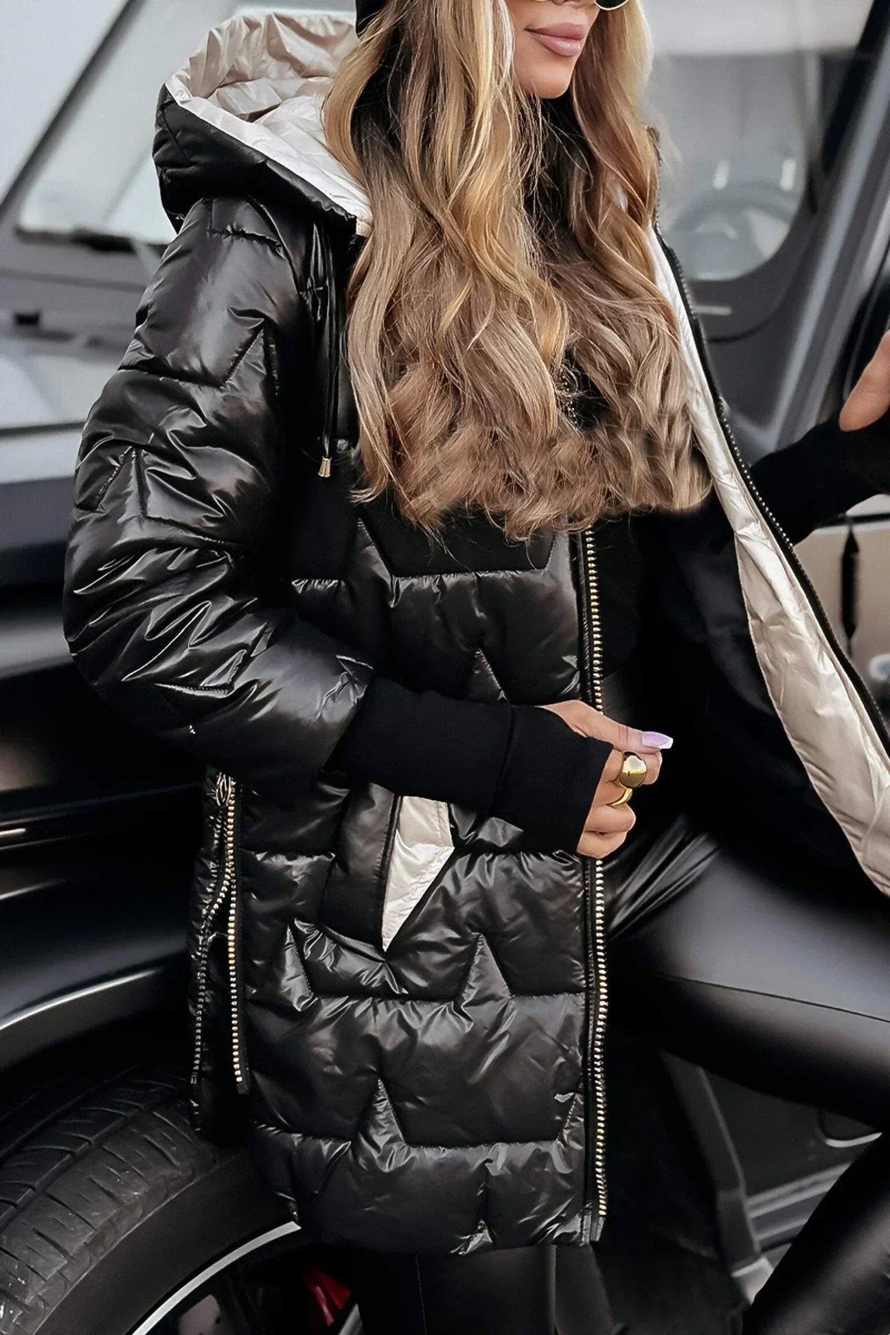 DENISE™ | Long Puffer Jacket