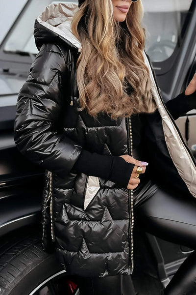 DENISE™ | Long Puffer Jacket