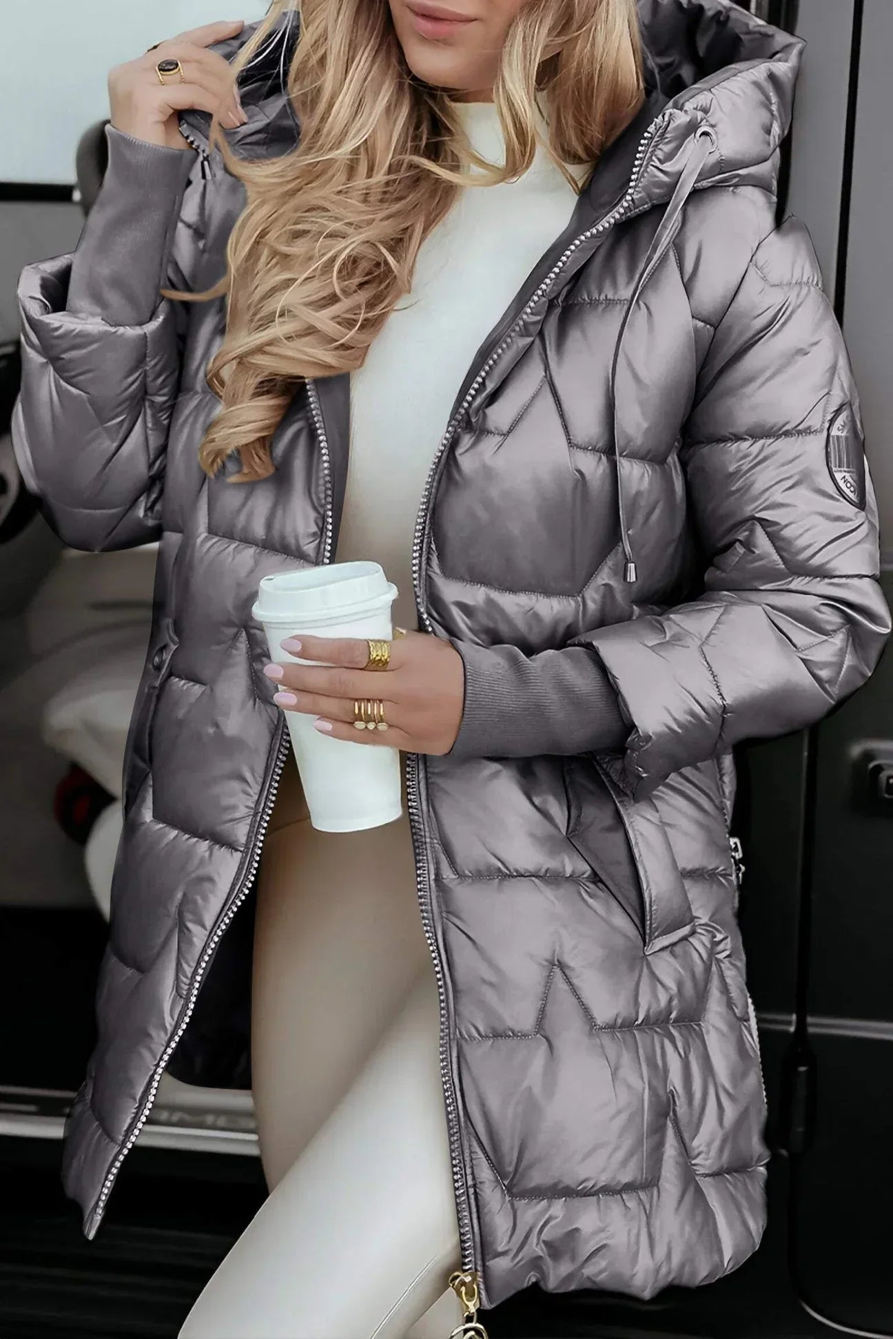 DENISE™ | Long Puffer Jacket