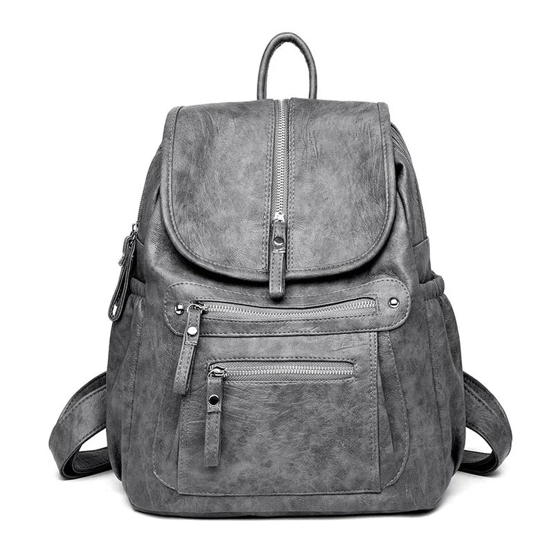 GALILEE | LIGHTWEIGHT LEATHER BACKPACK
