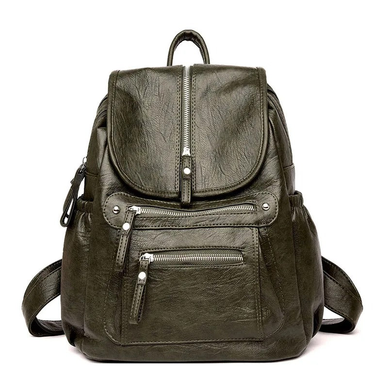 GALILEE | LIGHTWEIGHT LEATHER BACKPACK
