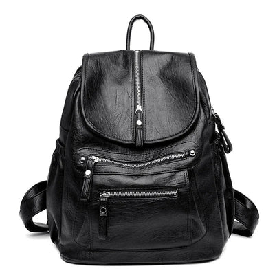 GALILEE | LIGHTWEIGHT LEATHER BACKPACK