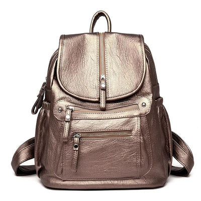 GALILEE | LIGHTWEIGHT LEATHER BACKPACK