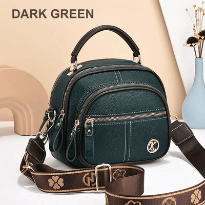 Molly - Stylish leather bag with shoulder strap