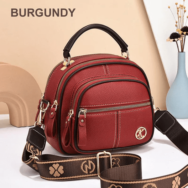 Molly - Stylish leather bag with shoulder strap