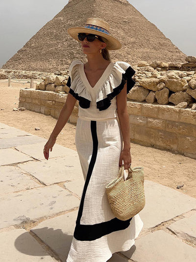 Cyra™ | Chic Sunrise Dress