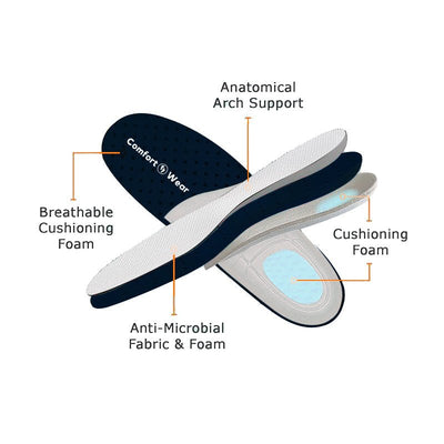 Emily - Orthopedic shoe with stretchable cushion