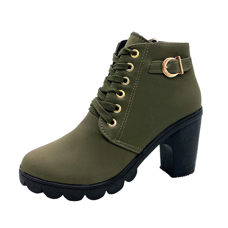 NORALYN | chunky heel boots